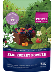 Load image into Gallery viewer, ***65% OFF**EXP 12/25**ONLY ONE LEFT IN EACH SIZE***Power Super Foods Elderberry Powder 120g
