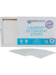 Load image into Gallery viewer, EnviroClean Plant-Based Laundry Detergent Strips Sensitive x 60 Pack = 60 Washes! Zero Waste! Zero Powder!