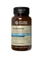 Load image into Gallery viewer, Natures Sunshine BERBERINE - 90 Vege Caps For Healthy Blood Sugar & Cholesterol
