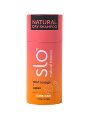 Load image into Gallery viewer, SLO NATURAL DRY SHAMPOO For Dark Hair - Wild Orange & Cacao - 35gm
