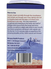 Load image into Gallery viewer, **NEW PRODUCT**Nirvana Organics HIMALAYAN CRYSTAL SALT INHALER - Personal Ceramic Salt-pipe Inhaler
