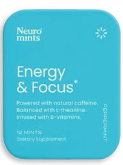 Load image into Gallery viewer, **LIMITED NEW STOCK**NEURO GUM Energy and Focus Boosting Nootropic MINTS - 12 piece pack