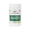 Naturobest CALCIUM & MAGNESIUM Plus K2 & D3 - 150g Powder - Suitable For All Ages, For Symptoms of PMT, Support Healthy Pregnancy, Healthy Teeth & Bones