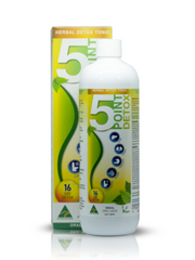 Load image into Gallery viewer, Point Pharma 5-Point 16-Day Herbal Detox Tonic 500mL (Liver, Kidney, Gut, Parasites & Elimination)