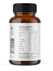 Load image into Gallery viewer, Ancestral Nutrition Primal Energy Women 100% Australian Grass-Fed Organic Organ Superfood 500mg (120 Capsules)