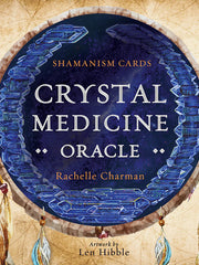 Load image into Gallery viewer, Crystal Medicine Oracle Shamanism Cards By Rachelle Charman (Artwork by Len Hibble) *LAST ONE*