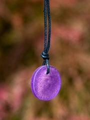 Load image into Gallery viewer, Orgone Effects STELLAR PENDANT VIOLET FLAME® Portable Personal EMR Protection
