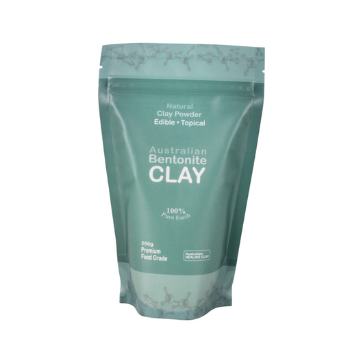 Australian Healing Clay, BENTONITE CLAY POWDER, Food Grade - 250gm Internal or External Use