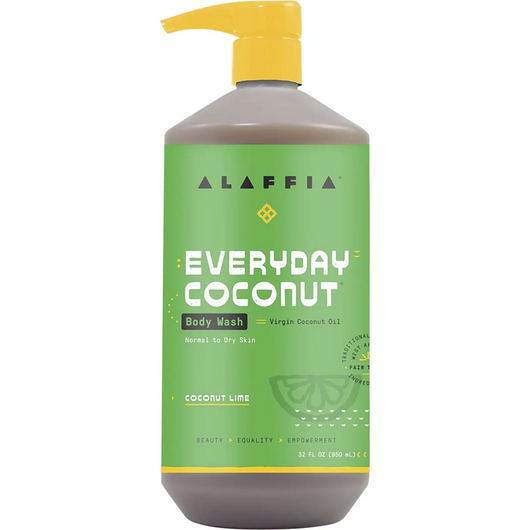 ALAFFIA Everyday Coconut Body Wash Coconut Lime 950ml NORMAL TO DRY SKIN