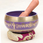 Load image into Gallery viewer, SALTCO Tibetan Singing Bowl, Red, Medium - 12cm
