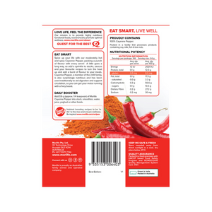 MORLIFE CAYENNE PEPPER SUPERFOOD 100gm