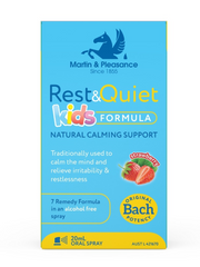 Load image into Gallery viewer, Martin &amp; Pleasance REST &amp; QUIET KIDS FORMULA STRAWBERRY FLAVOUR - ORAL SPRAY 20ML
