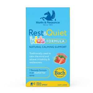 Martin & Pleasance REST & QUIET KIDS FORMULA STRAWBERRY FLAVOUR - ORAL SPRAY 20ML