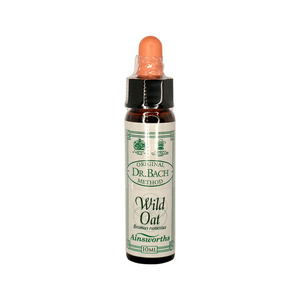 AINSWORTHS ORIGINAL DR BACH METHOD FLOWER ESSSENCE - WILD OAT (Bromus Ramosus For Unfulfilled, Frustrated, Despondent, No Direction) 10ml