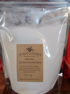SOAPS OF EDEN ORGANIC BI-CARB SODA - ALUMINIUM FREE 500gm