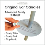 Load image into Gallery viewer, ESSENZZA Ear Candles, 100% Beeswax &amp; Cotton - 2 pairs
