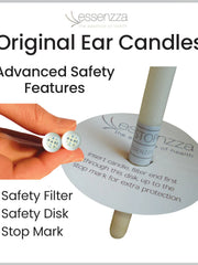 Load image into Gallery viewer, ESSENZZA Ear Candles, 100% Beeswax &amp; Cotton - 2 pairs