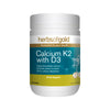 Herbs Of Gold CALCIUM, K2 WITH D3 - 90 tabs