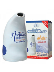 Load image into Gallery viewer, **NEW PRODUCT**Nirvana Organics HIMALAYAN CRYSTAL SALT INHALER - Personal Ceramic Salt-pipe Inhaler