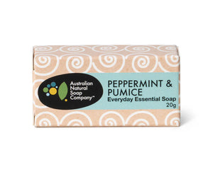 Australian Natural Soap Company Peppermint & Pumice Everyday Essential Soap - 20g