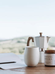 Load image into Gallery viewer, Scents Journey Coconut Soy Wax Candle MORNING RITUALS (Frankincense + Lavender + Ylang Ylang) 230g
