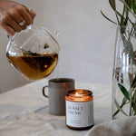 Load image into Gallery viewer, Scents Journey Coconut Soy Wax Candle SUNSET PICNIC (Fig + Cassis + Guava + Amber) 230g
