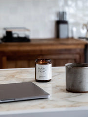 Load image into Gallery viewer, Scents Journey Coconut Soy Wax Candle SUNSET PICNIC (Fig + Cassis + Guava + Amber) 230g
