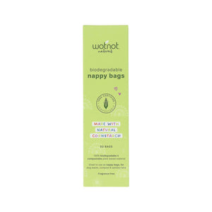 Wotnot 100% Certified Biodegradable & Compostable Multi-Purpose Bags 50 Pack