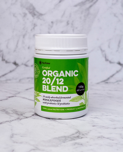 Probiotic Foods for Everyone  ORGANIC 20/12, 18 Organic Fermented Prebiotic & Probiotic Wholefoods  -  CAPSULES OR POWDER