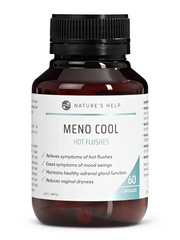 Load image into Gallery viewer, NATURE&#39;S HELP Meno Cool Hot Flushes - 60 caps
