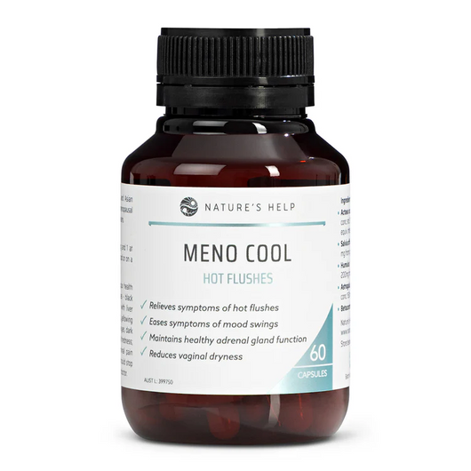 NATURE'S HELP Meno Cool Hot Flushes - 60 caps