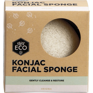 EVER ECO Konjac Facial Sponge Original  **COMPOSTABLE**