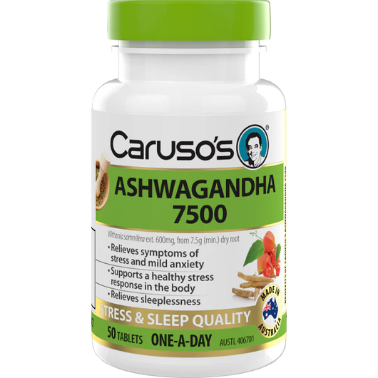CARUSO'S Ashwagandha 7500 - 50 tablets