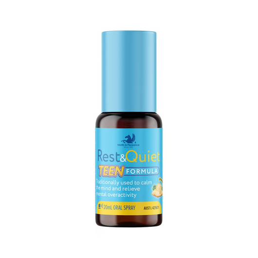 Martin & Pleasance REST & QUIET TEEN FORMULA, ORAL SPRAY, PINEAPPLE FLAVOUR - 20ML