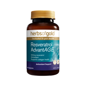 HERBS OF GOLD Resveratrol AdvantAGE - 60 caps