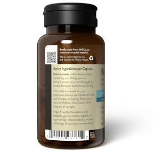Natures Sunshine BERBERINE - 90 Vege Caps For Healthy Blood Sugar & Cholesterol