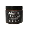 CLOVER FIELDS NATURES GIFTS ESSENTIALS Activated Charcoal with Coconut Oil Exfoliating Scrub 450g