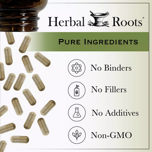 Herbal Roots OIL OF OREGANO PROMOTES GUT HEALTH & IMMUNE SYSTEM 150mg - 90 Softgels High Potency