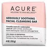 Load image into Gallery viewer, Acure Incredibly Clear Facial Cleansing Bar With Camellia Seed Oil &amp; Watermelon Seed Oil - 113g (VEGAN, PHALATE-F
