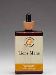 Load image into Gallery viewer, Touchwood Mushrooms LIONS MANE Organic Mushroom Liquid - 50ml MENTAL CLARITY &amp; ALERTNESS
