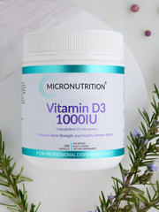 Load image into Gallery viewer, MICRONUTRITION Vitamin D3 1000IU - 240 capsules (25mg)
