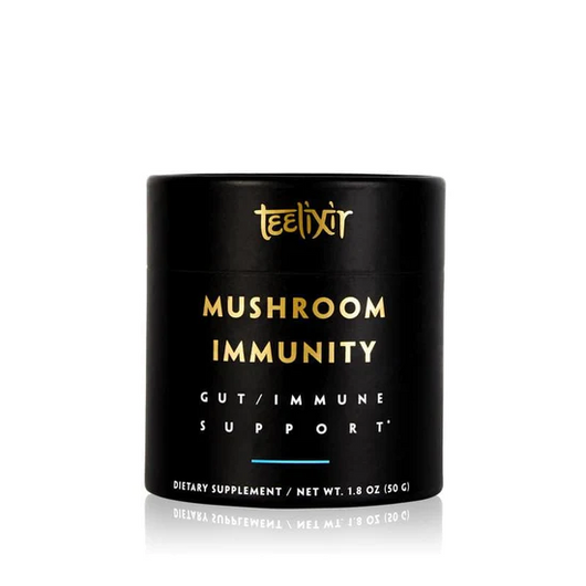 Teelixir Organic Mushroom Immunity, 8 Mushrooms Blend Extract (Gut/Immune Support) 50g