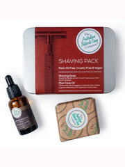 Load image into Gallery viewer, The Aust. Natural Soap Co Shaving Pack (Shaving Soap Bar 100g &amp; Beard Oil 25mL)
