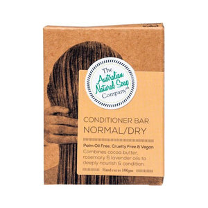 The Aust. Natural Soap Co Solid Conditioner Bar (Normal/Dry) 100g