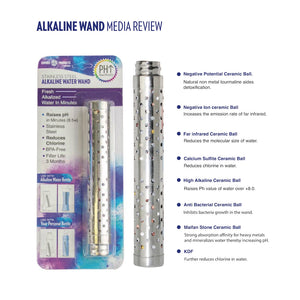 Enviro Products Alkaline Water Wand Stainless Steel (for Your Water Bottle)