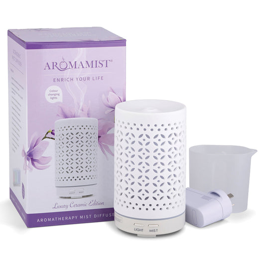 Aromamist Ultrasonic Mist Diffuser Mystique *LUXURY CERAMIC EDITION*