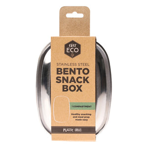 Ever Eco Stainless Steel Bento Snack Box (1 Compartment) - The Healthy Household