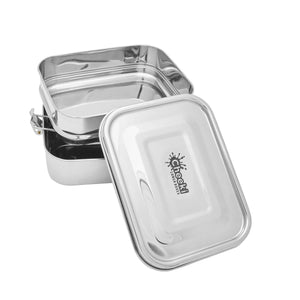 Cheeki Stainless Steel Double Stacker Lunch Box 1L (BPA FREE) - The Healthy Household