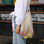 Load image into Gallery viewer, Ever Eco Cotton Net Tote Bag (Long Handle) - The Healthy Household
