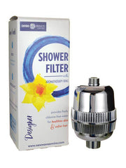 Load image into Gallery viewer, Enviro Products Designer Shower Filter (Chrome) With Aromatherapy Ring - Lasts up to 12 Months
